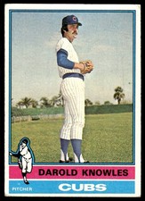 1976 Topps Darold Knowles Chicago Cubs #617
