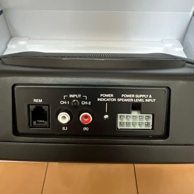 Alpine Swe-1080 Powered Subwoofer 20cm Seat Installed Type Ta0924