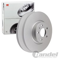 2X NK Bremsscheiben 281Mm Voll Vorne Passend FÜR Alfa Romeo 147 156 | 311017