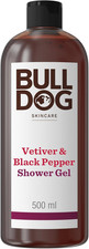 Bulldog Skincare Vetiver & Black Pepper Shower Gel for Men, 500 Ml
