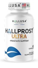 Hallusa Natural HALLPROST Ultra Prostate Health for Men Frequent Urination 60Cap