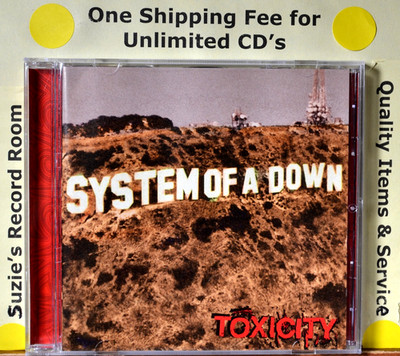 CD System of a Down Toxicity VG+ NICE Chop Suey -Ariels --Daily Ship & Coupons!