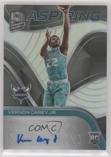 2020-21 Panini Spectra Aspiring /49 Vernon Carey Jr #ASP-VCJ Rookie Auto RC