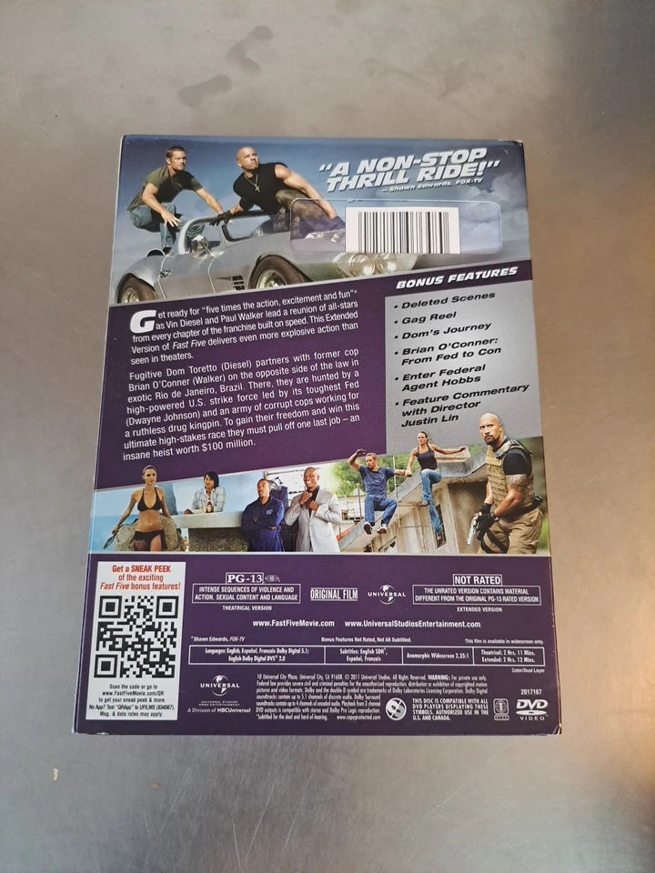 Fast Five Extended Edition DVD - Image 2 of 4