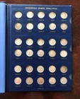 Complete Set of 90% Silver Roosevelt Dimes 1946-1964 in Whitman album (48 coins)