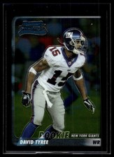 David Tyree 2003 Bowman Chrome Rookie Card #204