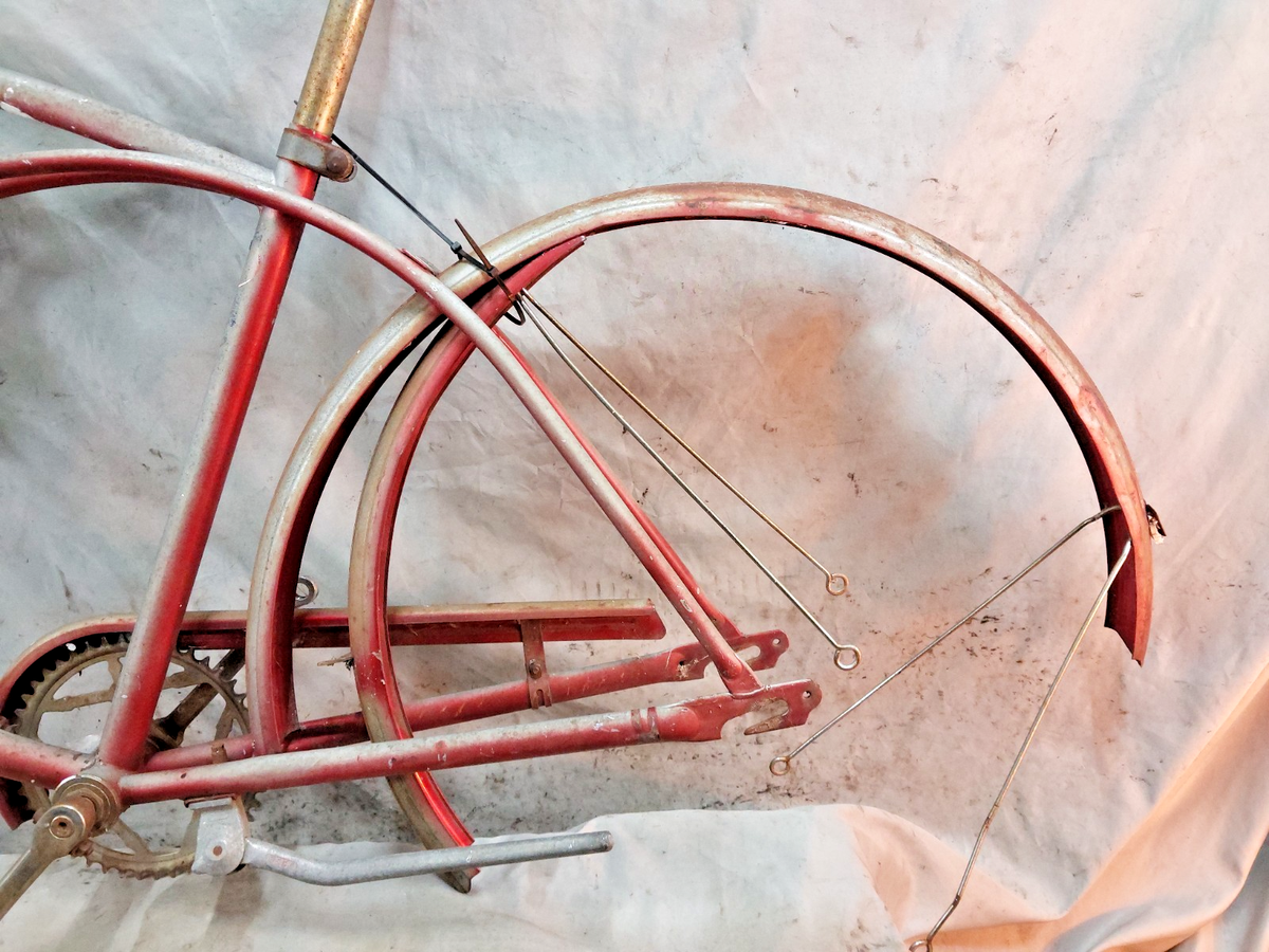 1960 Sears Roebuck Vintage Cruiser Bike Frame Set Large 18.5