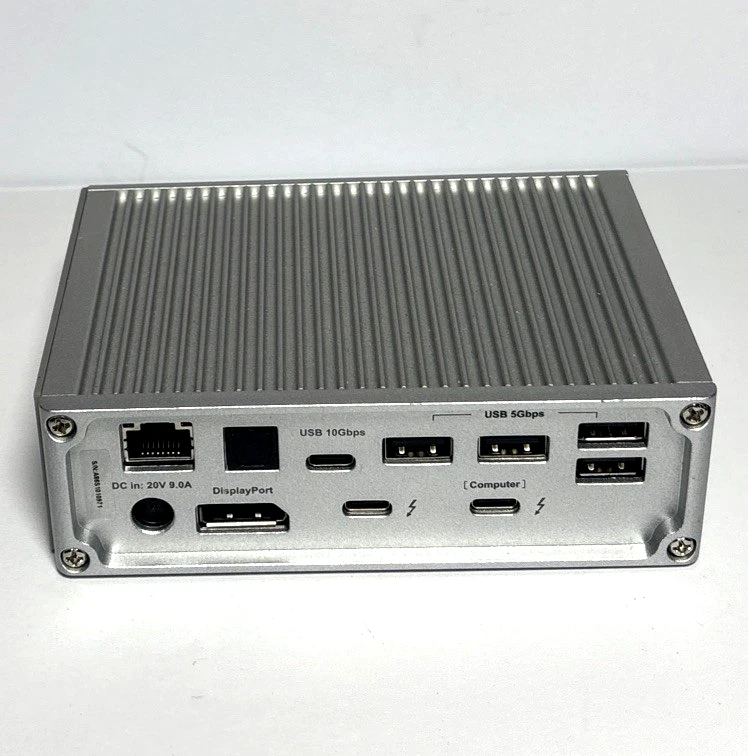 Estación de Acoplamiento CalDigit TS3 Plus Thunderbolt 3 SIN ADAPTADOR DE CORRIENTE SIN PROBAR LEER Foto 2 de 4