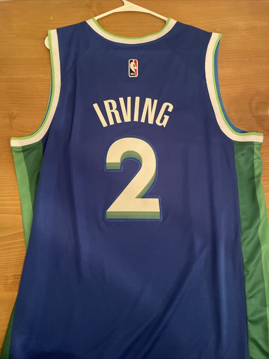 Nike Kyrie Irving Dallas Mavericks Swingman Jersey Size 54 New