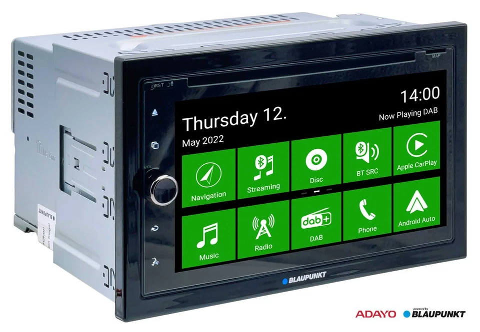 Blaupunkt Lenkrad DVD Bluetooth DAB 2DIN USB Autoradio für Opel Adam ab 2013 Cor - Bild 4 von 4