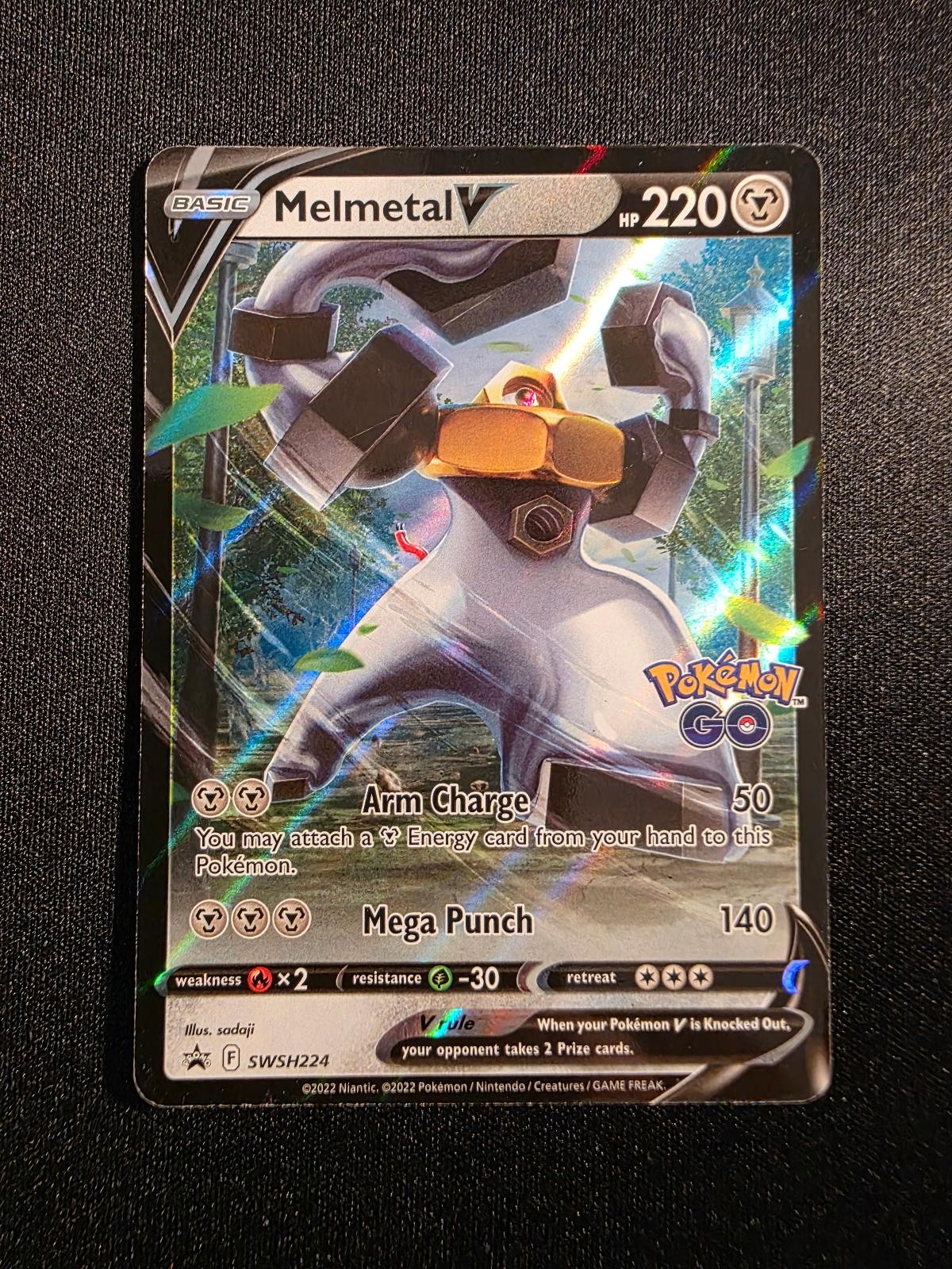 Melmetal V SWSH224 Sword & Shield Promo Promo Holo Lightly Played