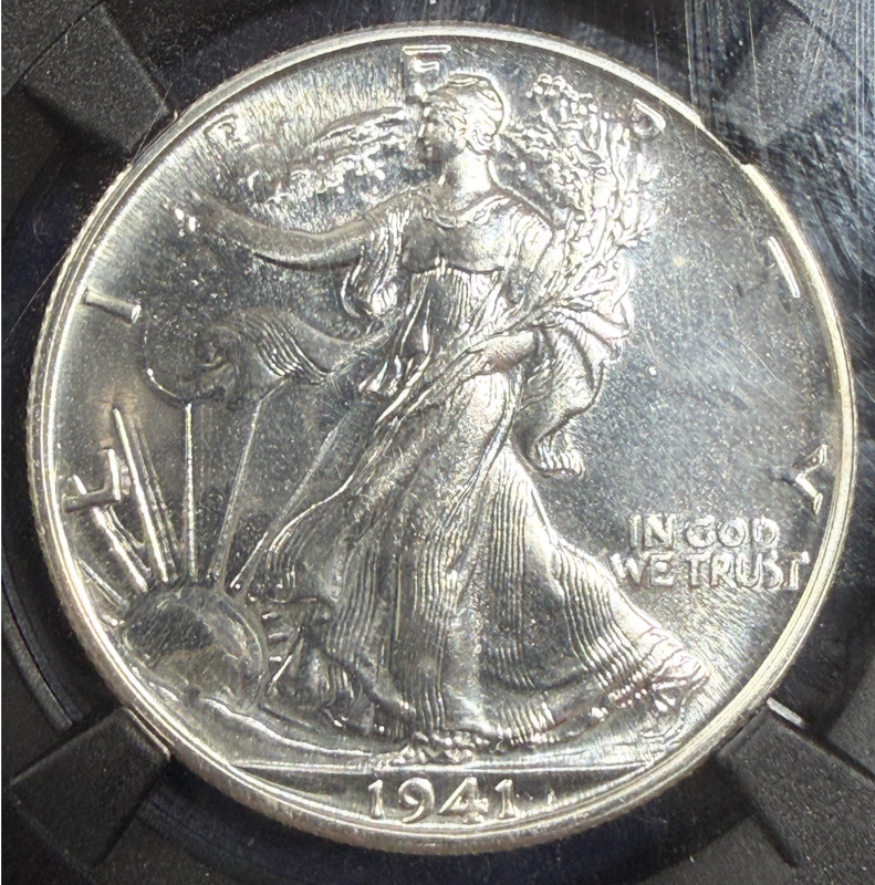 1941 50C PROOF Walking Liberty Half Dollar NGC PR66 Very High Grade DetailMirror