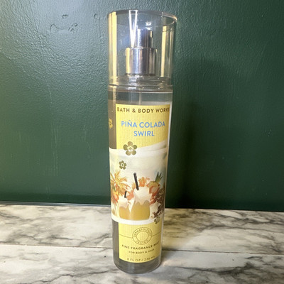 Bath & Body Works Piña Colada Swirl Fine Fragrance Mist Women 8 fl oz Vegan