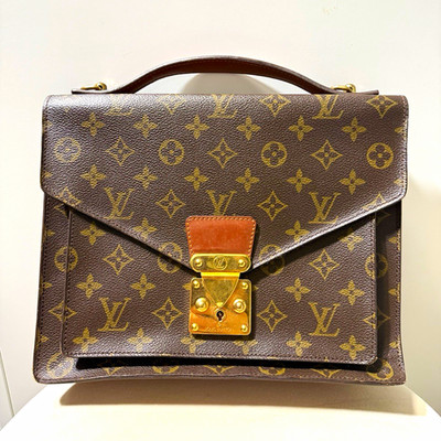 Originale Louis Vuitton Monceau, Monogram Canvas mit Entrupy-Zertifikat