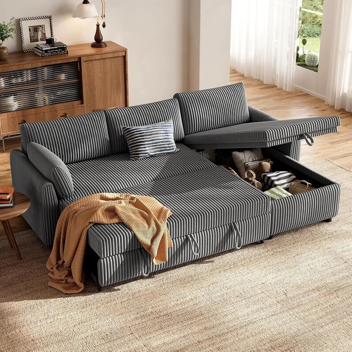 Schlafsofa mit Bettkasten online kaufen