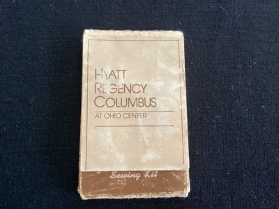 Vintage Hyatt Regency - Columbus, Ohio - Sewing Kit - Unused