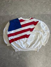 90s Vintage Olympics Adidas USA White Crewneck Size XL