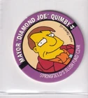 Mayor Diamond Joe Quimby 1994 The Simpsons Skybox Pog #44