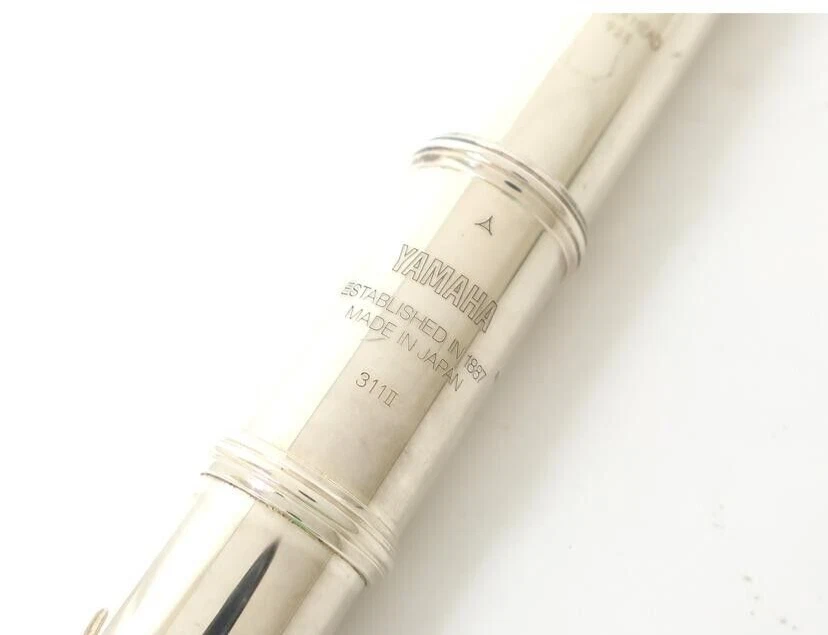 YAMAHA YFL-311 Ⅱ Flute Silver Head E-mechanism Used Excellent