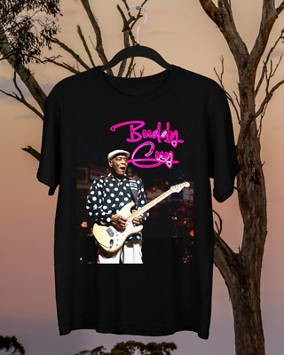 Buddy Guy T-Shirt short sleeve Women Men Black Full size S to 5XL