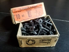 NOS SPS Unbrako flat head countersunk bolt (99 pcs) #10 3/4 length 32 SAE thread