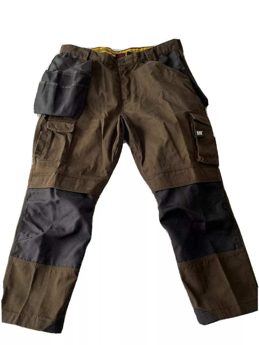 Caterpillar Work Pants Men s CAT Trademark Holster CARGO Tool Pockets Pant C172