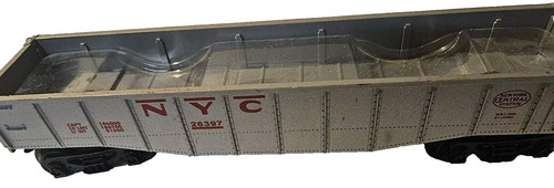 Góndola Lionel NYC 26397 Plateada Letras Rojas Usada Sin Caja | Condition: Used
