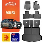 Floor Car Mats Seat Back Kick Cargo Boot Liner for Lexus RX350 RX350h RX500h 22+