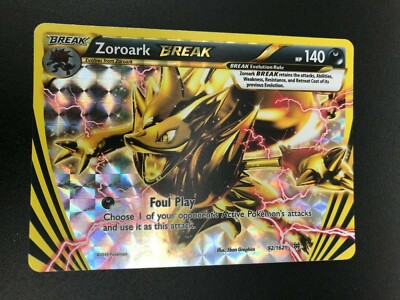 Zoroark BREAK ULTRA RARE 92/162 Pokemon XY Breakthrough NM HOLO