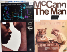 LOTx 4 LP RECORDS JOE WILLIAMS COUNT BASIE GEORGE BENSON LES MCCANN JACK DAVIS