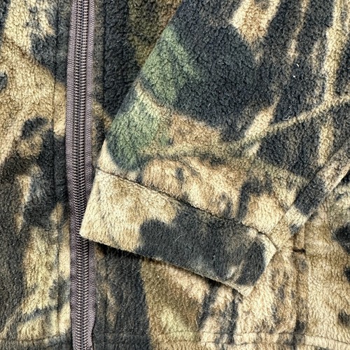 Columbia Jacket Youth Boys Small Fleece Camo Hunting Outdoor Full Zip Polyester - Picture 5 of 12