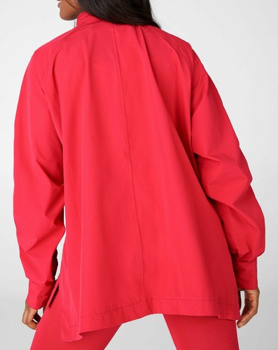 NWT - FABLETICS Women's GIANA II Persimmon/Sandalwood WATER-RESISTANT JACKET - L - Picture 4 of 4