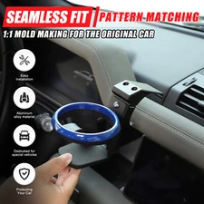 Blue Car Dashboard Additional Cup Holder Bracket For Land Rover Defender 2020+