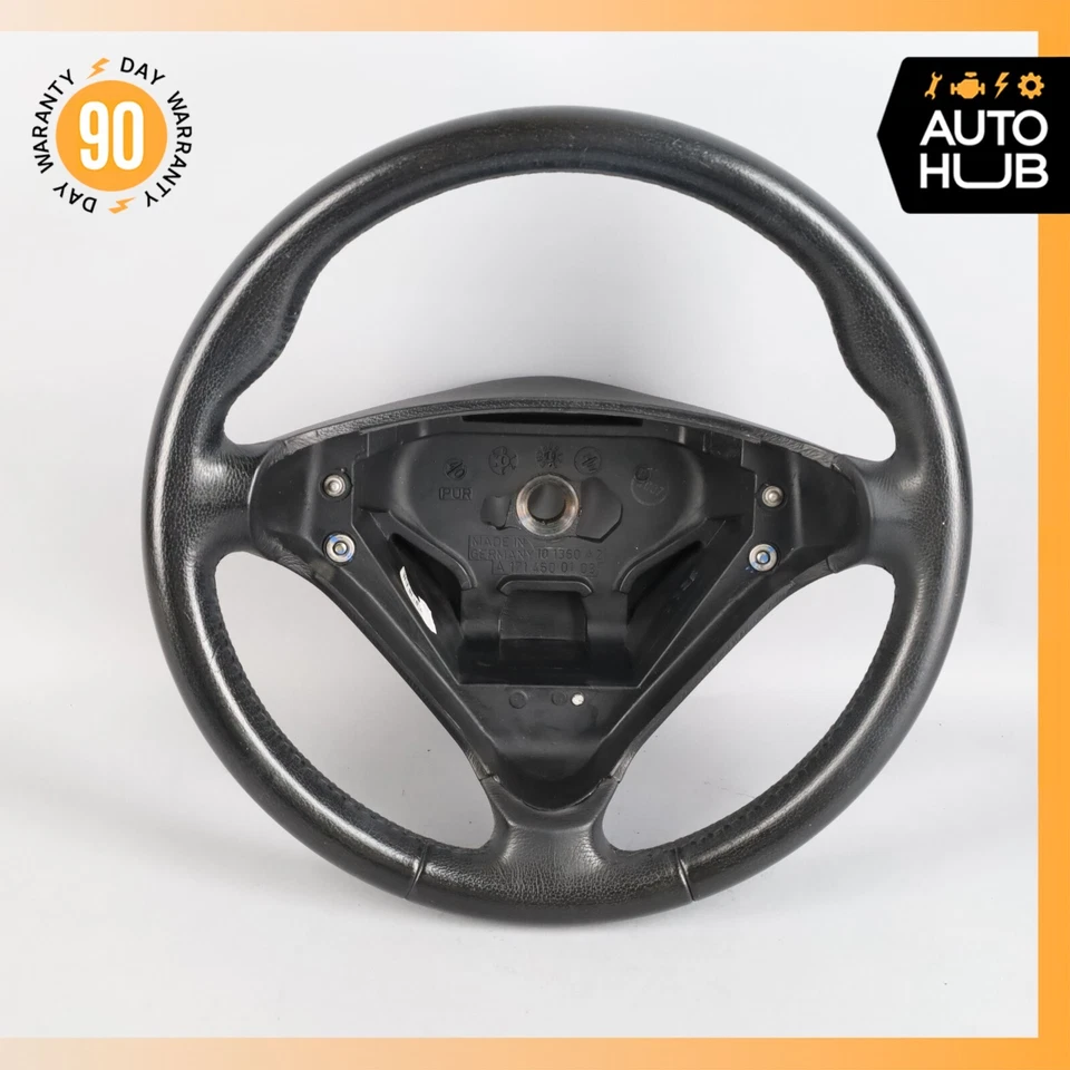 Черный спортивный руль 05–08 Mercedes R171 SLK280 SLK350 C350 1714600103 от оригинального производителя - Изображение 4 из 4