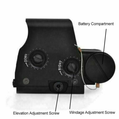 HD 558 Red Green Dot Tactical Scope Riflescope HoloSight with
