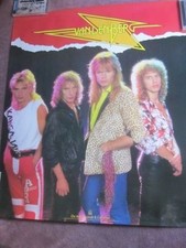 Vandenberg 1985 Alibi Promo Poster Heerink Kemper Zoomer Whitesnake van den Berg