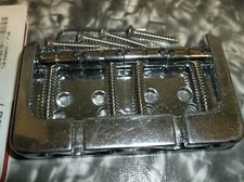 NEW Hipshot 4-String B Style Aluminum Bass Bridge, 19mm, CHOOSE YOUR COLOR 