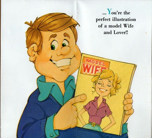 Vintage Rust Craft HAPPY BIRTHDAY Greeting Card, FOR WIFE, Model Wife, Lover - Picture 2 of 6