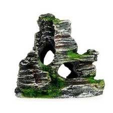 Aquarium Mountain Ornament Rock Cave Hideout Landscape Small Resin Decoration