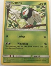 Dartrix 19/236 Uncommon - Pokemon Sun And Moon Cosmic Eclipse