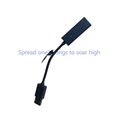 USB To 3.5mm Audio Adapter for Razer 7.1V2THX BlackShark Headset Sound Card