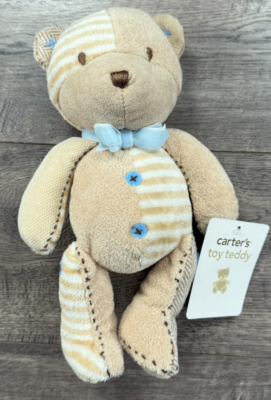 vintage カーターズ くま　ぬいぐるみ New Baby Vintage Carter's Toy Teddy Bear Brown Plush Toy Rare | eBay