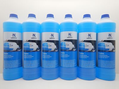 6x FROSTEX -50C° FROSTSCHUTZKONZENTRAT FROSTSCHUTZ SCHEIBENWASCHANLAGE 1000ml