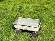 Handwagen Bollerwagen z. Bepflanzen Blumentopf Kräuter Pflanzgefäß Kübel Vintage