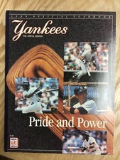 1988 New York Yankees Official Yearbook Mattingly Pride And Power