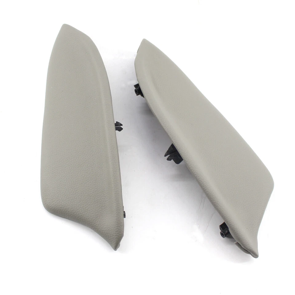 Panel de puerta reposabrazos cuero + placa apta para Honda Accord 2008-2012 gris delantero y trasero Foto 4 de 4