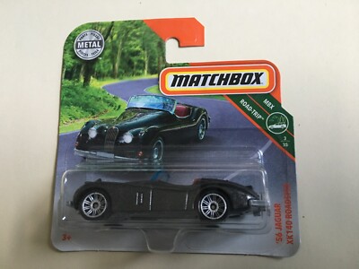 Matchbox 2018 MB 3/125 56' Jaguar XK140 Roadster anthrazit ''Road Trip'' Blister