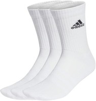 Adidas Socken Linear Crew Cushioned 3 Paar Socken White, 28-30 Unisex✅