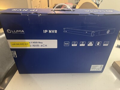 Videoregistratore Digitale Luma LUM-500-DVR-4CH 4 Canali Con HDD Da 1TB – Usato