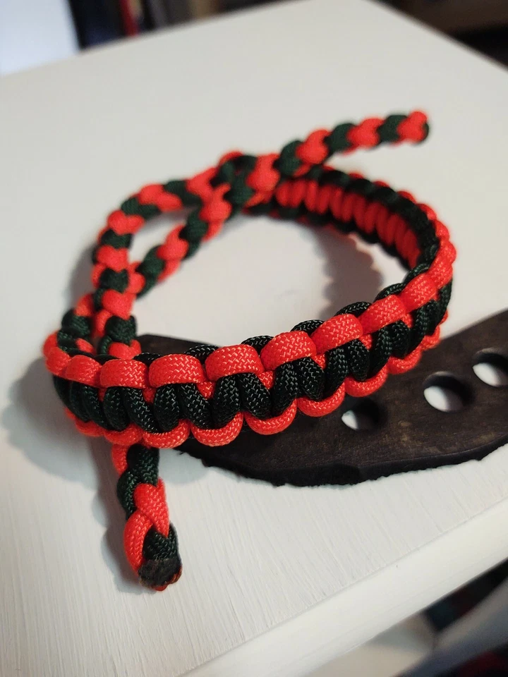 Neon Orange and Emerald bow archery strap Bling Sling FREE SHIP - Image 3 of 4